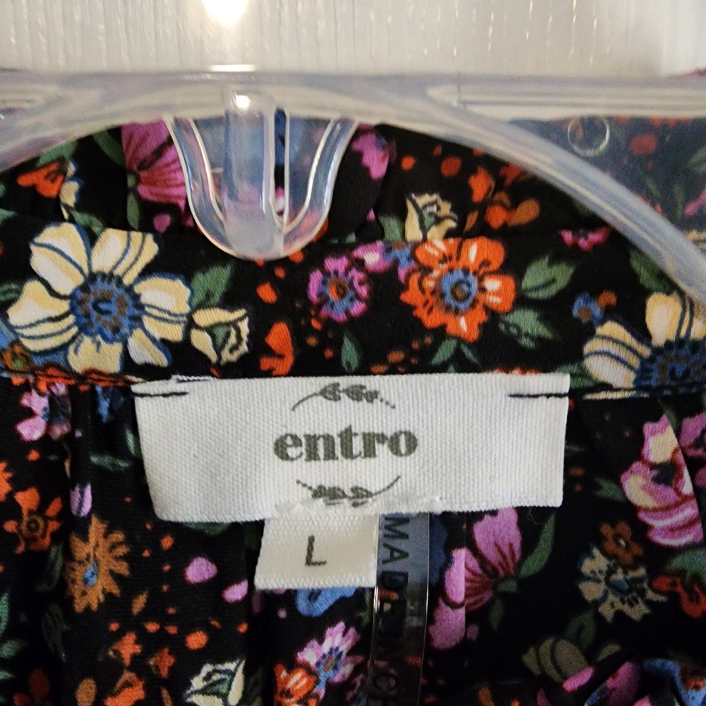 Entro Multicolor Floral Top